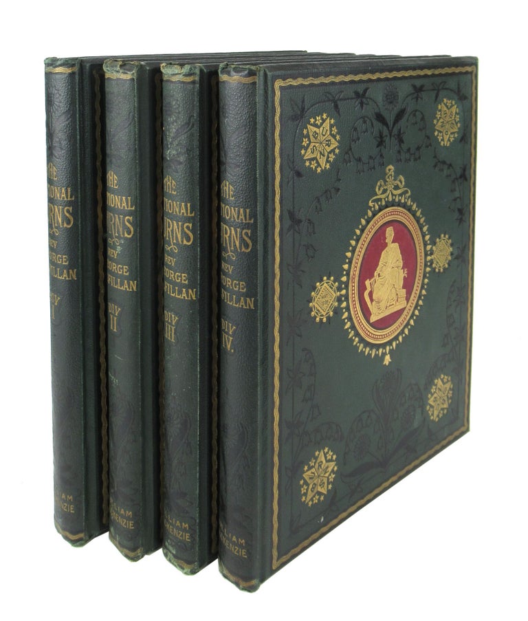 Item #8307 The National Burns, Including the Airs of All the Songs and an Original Life of Burns by the Editor. Robert Burns, George Gilfillan, ed.