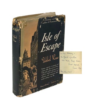 Item #8349 Isle of Escape [Signed]. Ishbel Ross
