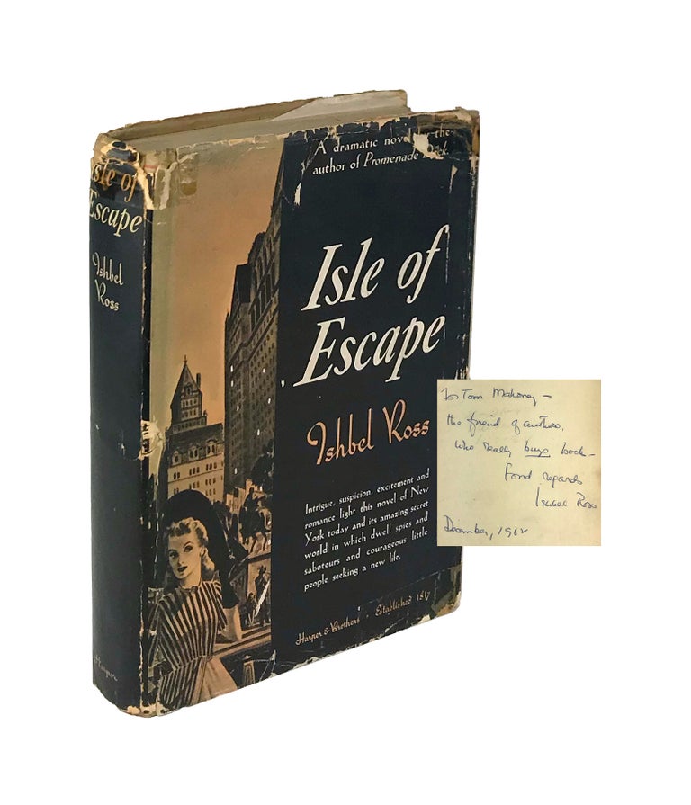 Item #8349 Isle of Escape [Signed]. Ishbel Ross.