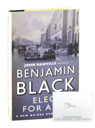Item #8360 Elegy for April [Signed Bookplate Laid in]. Benjamin Black, pseud. John Banville