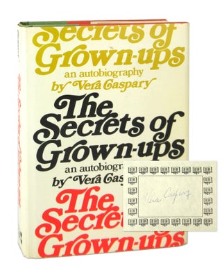 Item #8395 The Secret of Grown-Ups [w/ TLS and Signed Bookplate Laid in]. Vera Caspary