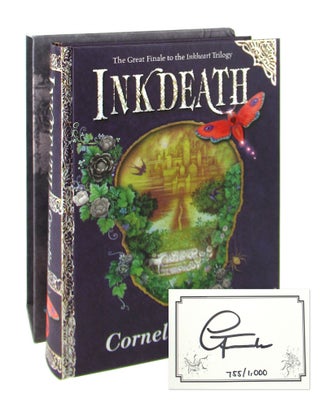 Item #8427 Inkdeath [Signed Limited Edition]. Cornelia Funke, Anthea Bell, trans