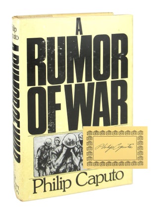 Item #8437 A Rumor of War [Signed Bookplate Laid in; Book Club Edition]. Philip Caputo