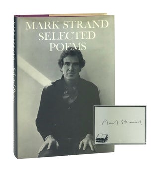 Item #8481 Selected Poems [Signed Bookplate Laid in]. Mark Strand