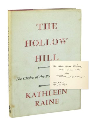 Item #8484 The Hollow Hill and Other Poems, 1960-1964 [Signed]. Kathleen Raine