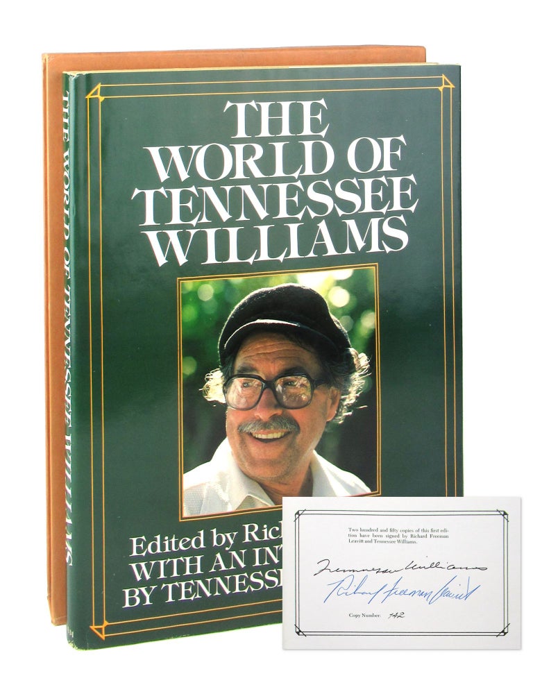 Item #8531 The World of Tennessee Williams [Signed by Williams and Leavitt]. Tennessee Williams, Richard F. Leavitt.