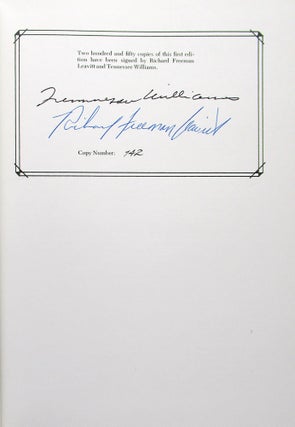 The World of Tennessee Williams [Signed by Williams and Leavitt]