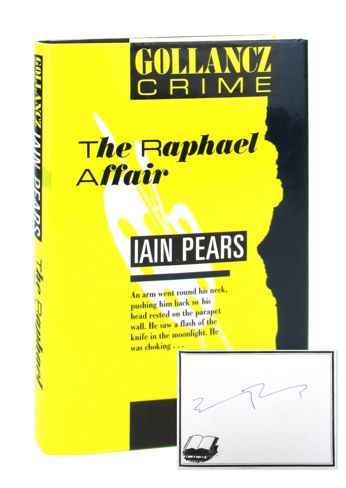 Item #8642 The Raphael Affair [Signed Bookplate Laid in]. Iain Pears.