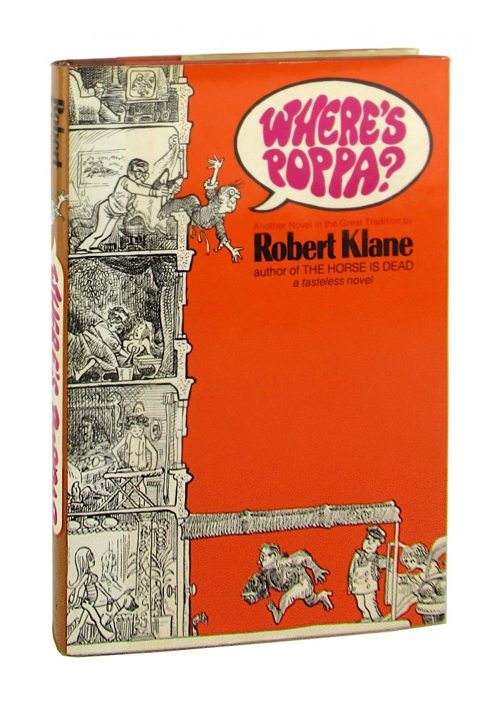 Item #8656 Where's Poppa? Robert Klane, Michael K. Frith.