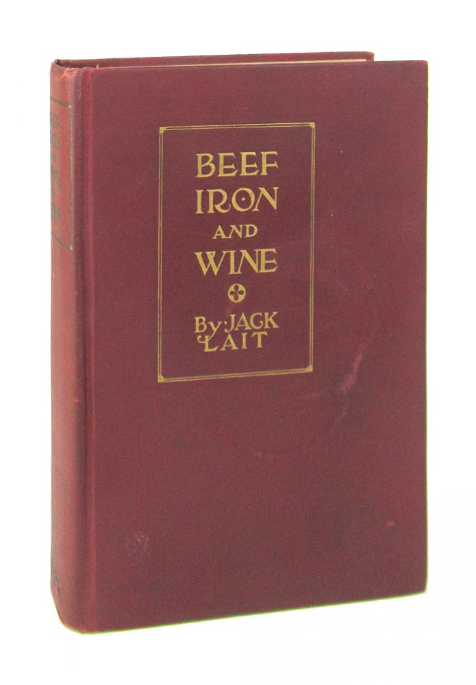 Item #8737 Beef, Iron and Wine. Jack Lait.