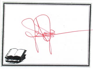 A More Perfect Union [Signed Bookplate Laid in]