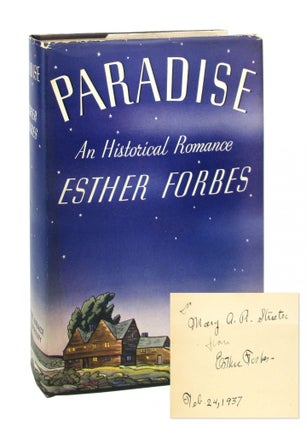 Item #8761 Paradise [Signed]. Esther Forbes