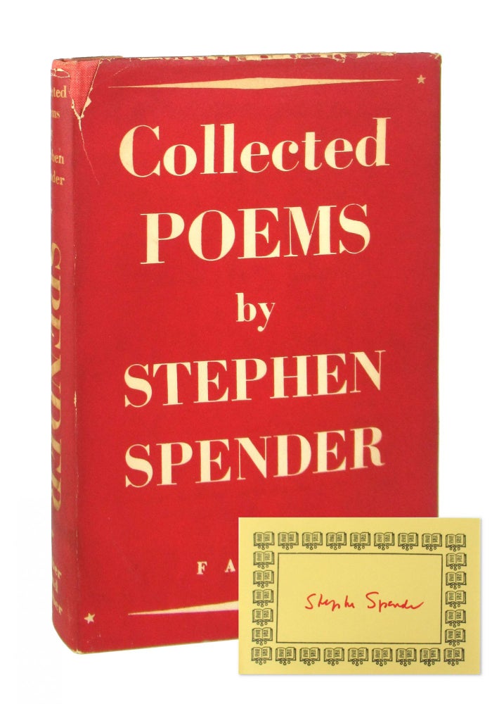 Item #8852 Collected Poems [Signed Bookplate Laid in]. Stephen Spender.