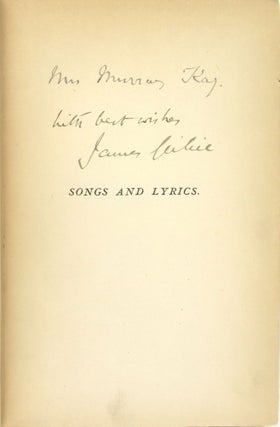 Songs and Lyrics by Heinrich Heine and Other German Poets [Signed by Geicke]