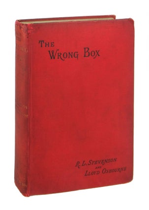 Item #8895 The Wrong Box. Robert Louis Stevenson, Lloyd Osbourne