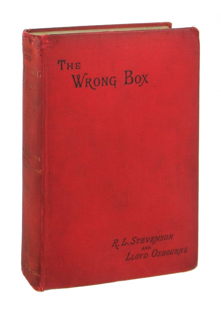 Item #8895 The Wrong Box. Robert Louis Stevenson, Lloyd Osbourne.