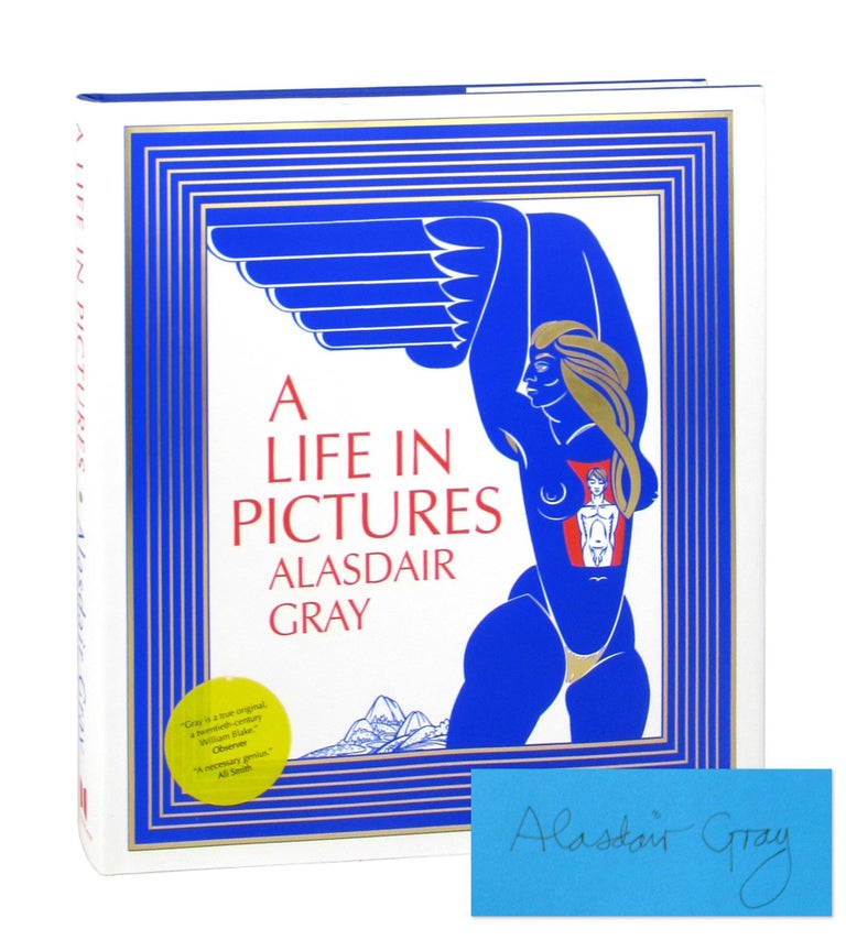 Item #8977 A Life in Pictures [Signed]. Alasdair Gray.