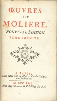 Œuvres de Molière [Mixed Edition]