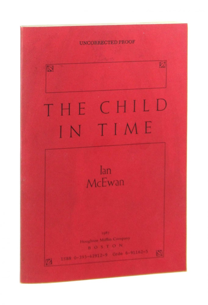 Item #9021 The Child in Time. Ian McEwan.