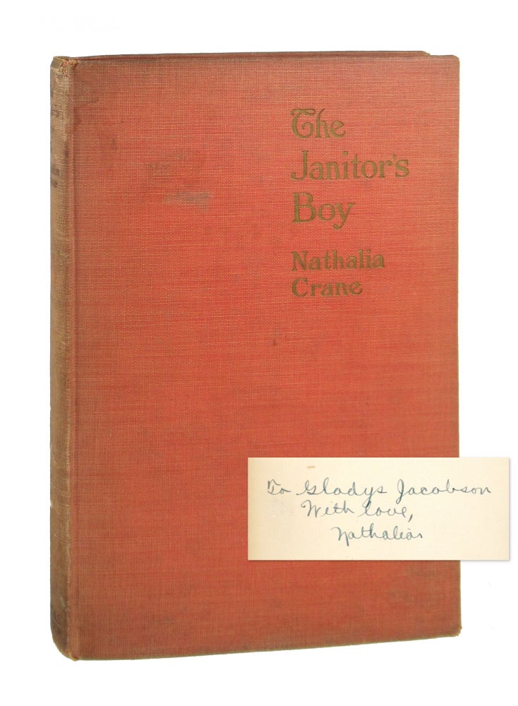 Item #9089 The Janitor's Boy and Other Poems. Nathalia Crane.
