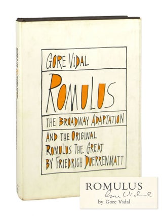 Item #9258 Romulus: The Broadway Adaptation; and the Original Romulus the Great [Signed by...
