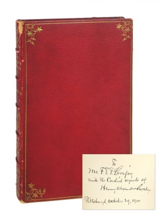 Item #9436 The Heart's Choice and Other Poems [Signed to F.T.F. Lovejoy]. Henry Alexander Lavely
