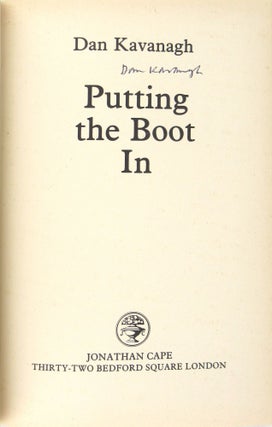Putting the Boot In [Signed]
