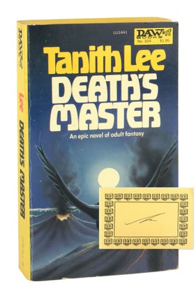 Item #9683 Death's Master [Signed Bookplate Laid in]. Tanith Lee
