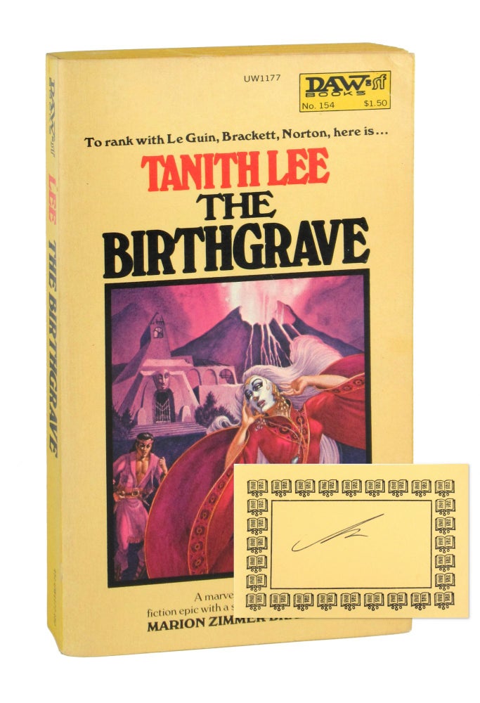 Item #9684 The Birthgrave [Signed Bookplate Laid in]. Tanith Lee, Marion Zimmer Bradley, intro.
